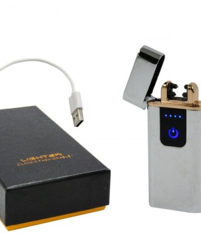 Elektromos öngyújtó USB kábellel díszdobozban Választható színben