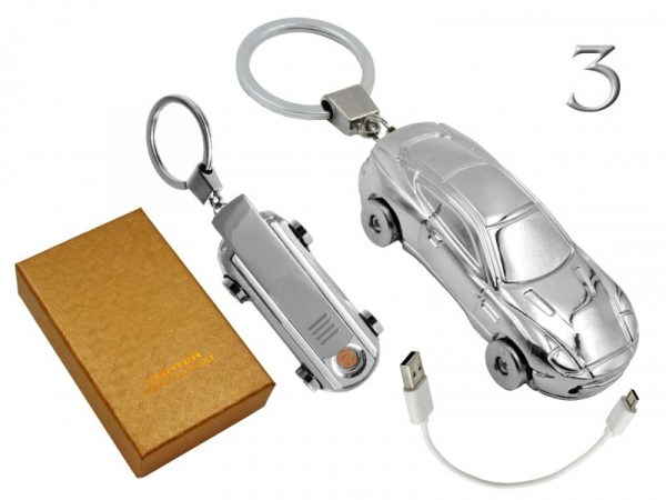 Ajándék Elektromos autó alakú öngyújtó USB kábellel