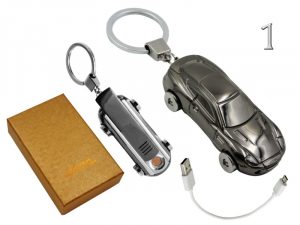 Ajándék Elektromos autó alakú öngyújtó USB kábellel